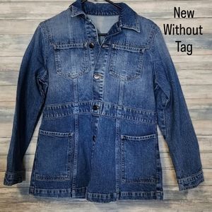 FRAME DENIM UTILITY JACKET